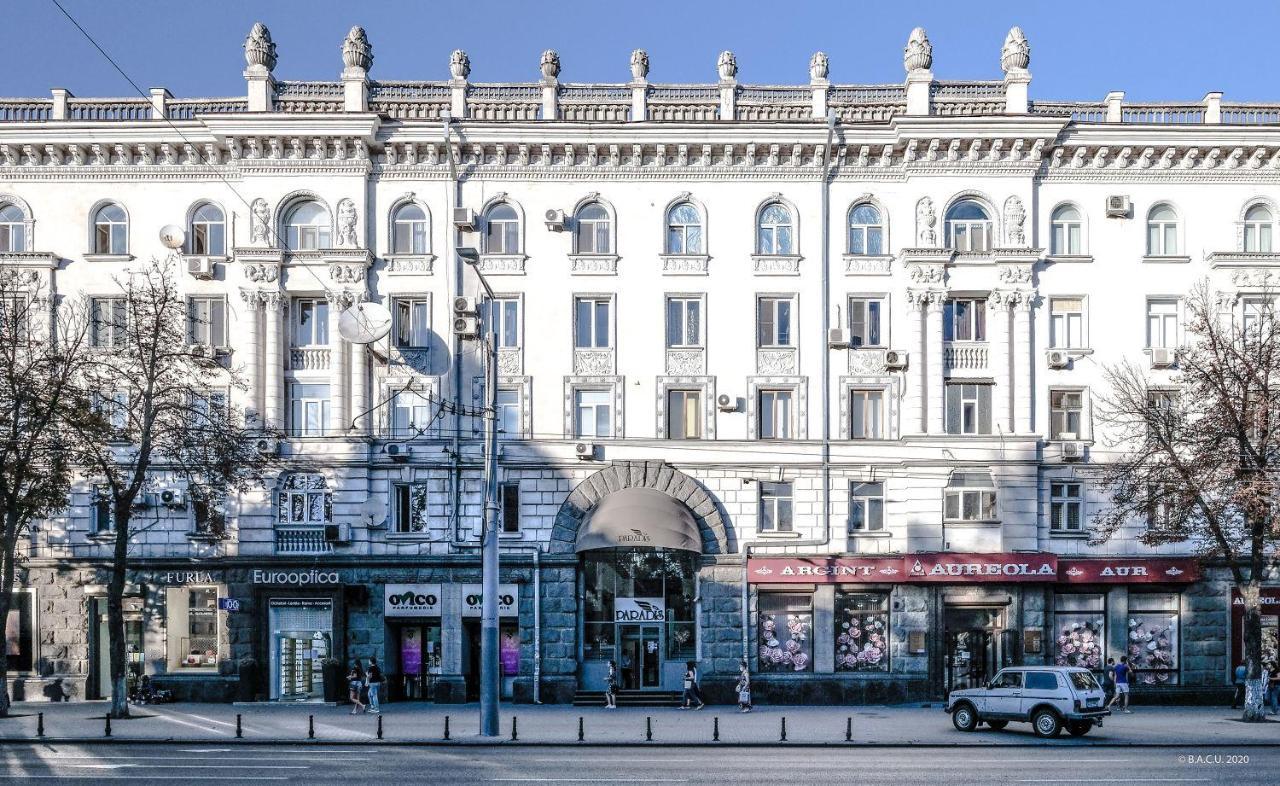 City Central Apart Apartment Chisinau Luaran gambar